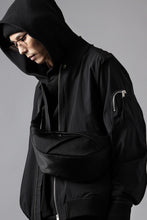 画像をギャラリービューアに読み込む, Y&#39;s 3 POCKETS SHOULDER BAG / NY WASHER TWILL (BLACK)