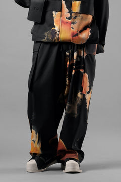 画像をギャラリービューアに読み込む, Y-3 Yohji Yamamoto AOP SPORT UNIFORM CARGO PANTS (BLACK + MULTI)