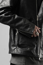 画像をギャラリービューアに読み込む, Portaille exclusive wp001 MOTO JACKET / ROMA SOFT TANNED LEATHER (BLACK)