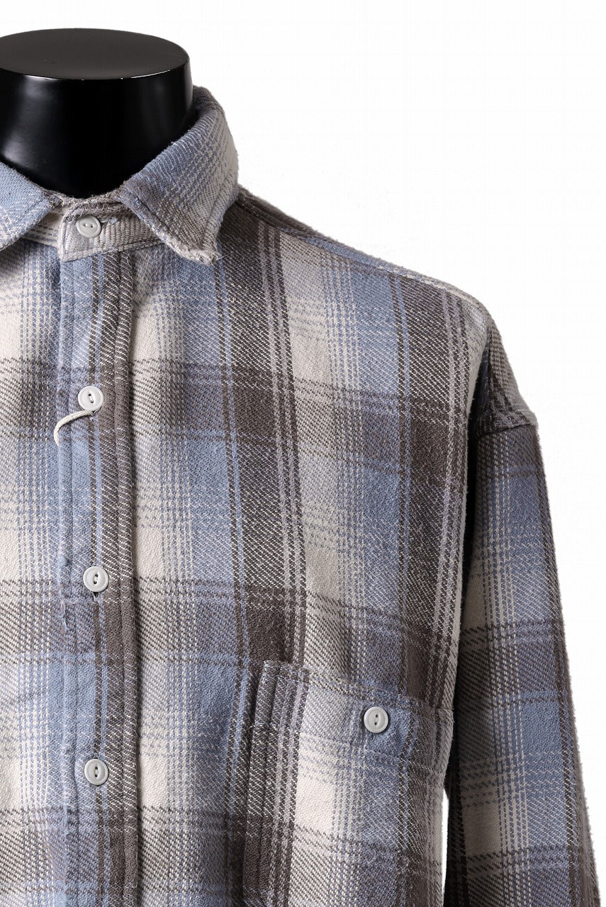 FULLCOUNT x N/07 exclusive Original Check Flannel Shirt (Blue)