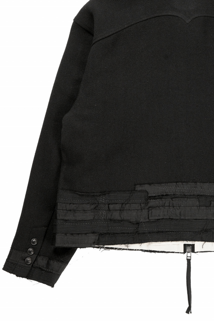 画像をギャラリービューアに読み込む, Professor.E APPLIQUE JACKET (BLACK)