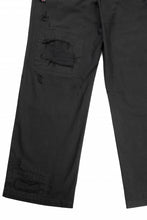 画像をギャラリービューアに読み込む, Professor.E DISTRESSED WORK PANTS (BLACK)
