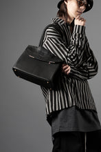 画像をギャラリービューアに読み込む, ierib exclusive TYPE-Ⅱ Bark Bag 30 / Wild Boar + Waxed Horse Butt Leather (BLACK)