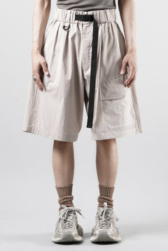 画像をギャラリービューアに読み込む, Y-3 Yohji Yamamoto UT WIDE LEG SHORTS (LIGHT BROWN)