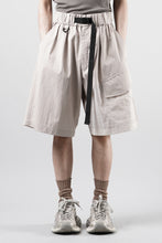 画像をギャラリービューアに読み込む, Y-3 Yohji Yamamoto UT WIDE LEG SHORTS (LIGHT BROWN)