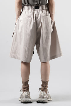 画像をギャラリービューアに読み込む, Y-3 Yohji Yamamoto UT WIDE LEG SHORTS (LIGHT BROWN)