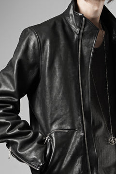 画像をギャラリービューアに読み込む, Portaille exclusive wp001 MOTO JACKET / ROMA SOFT TANNED LEATHER (BLACK)