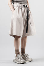 画像をギャラリービューアに読み込む, Y-3 Yohji Yamamoto UT WIDE LEG SHORTS (LIGHT BROWN)