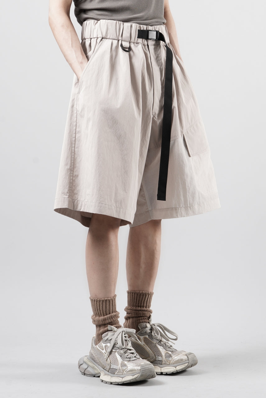 画像をギャラリービューアに読み込む, Y-3 Yohji Yamamoto UT WIDE LEG SHORTS (LIGHT BROWN)