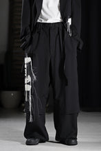 画像をギャラリービューアに読み込む, Y-3 Yohji Yamamoto SPORTS UNIFORM PATCH PANTS (BLACK)