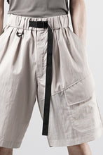 画像をギャラリービューアに読み込む, Y-3 Yohji Yamamoto UT WIDE LEG SHORTS (LIGHT BROWN)