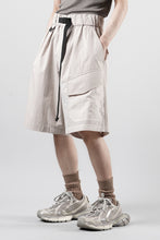 画像をギャラリービューアに読み込む, Y-3 Yohji Yamamoto UT WIDE LEG SHORTS (LIGHT BROWN)