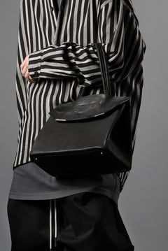 画像をギャラリービューアに読み込む, ierib exclusive TYPE-Ⅱ Bark Bag 30 / Wild Boar + Waxed Horse Butt Leather (BLACK)