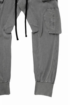 画像をギャラリービューアに読み込む, thom/krom MATMIX CARGO TROUSERS / STRUCTURED SOFT JERSEY (USED GREY)