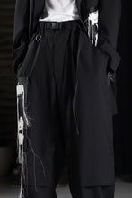 画像をギャラリービューアに読み込む, Y-3 Yohji Yamamoto SPORTS UNIFORM PATCH PANTS (BLACK)