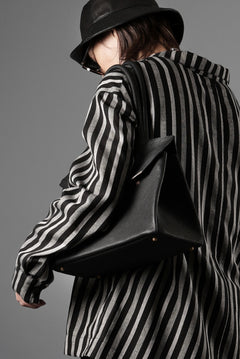 画像をギャラリービューアに読み込む, ierib exclusive TYPE-Ⅱ Bark Bag 30 / Wild Boar + Waxed Horse Butt Leather (BLACK)