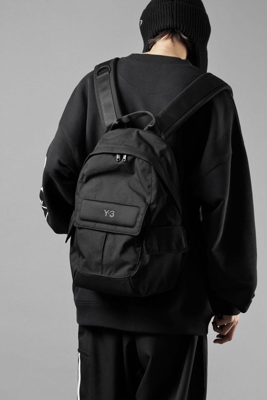 画像をギャラリービューアに読み込む, Y-3 Yohji Yamamoto BACK PACK SMALL (BLACK)