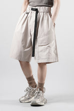 画像をギャラリービューアに読み込む, Y-3 Yohji Yamamoto UT WIDE LEG SHORTS (LIGHT BROWN)