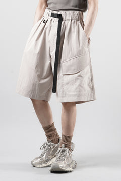 画像をギャラリービューアに読み込む, Y-3 Yohji Yamamoto UT WIDE LEG SHORTS (LIGHT BROWN)