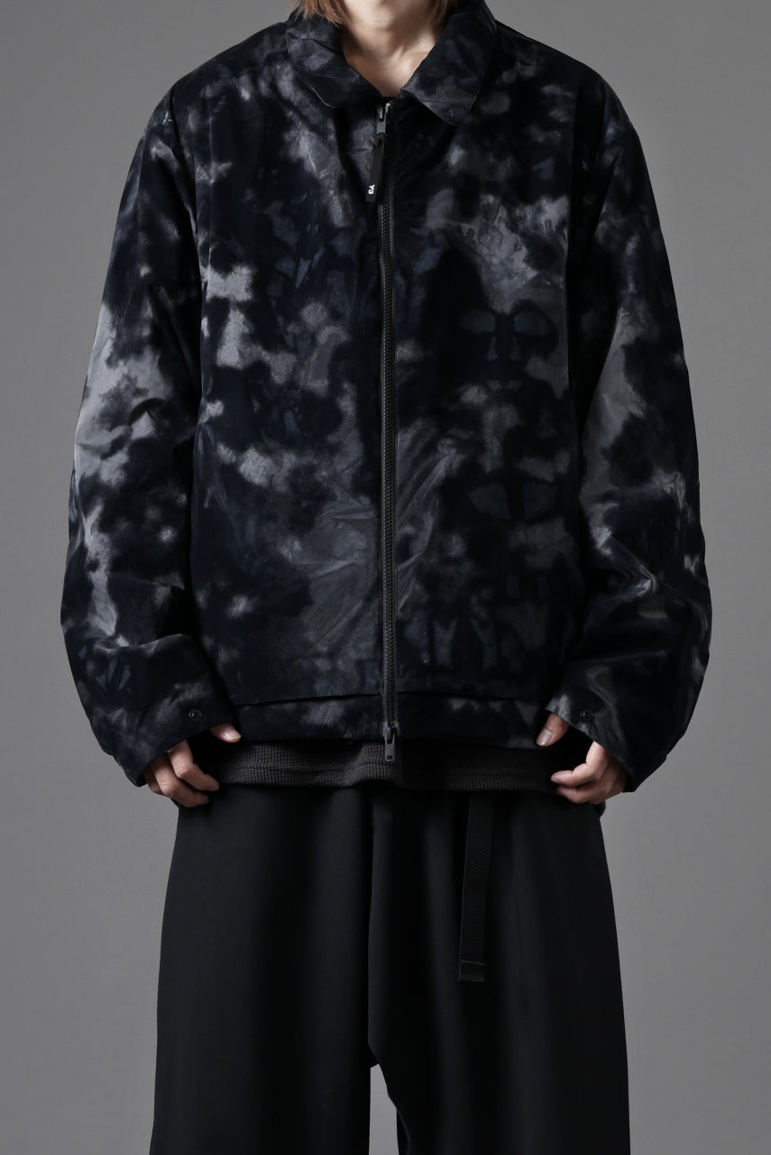 Y-3 Yohji Yamamoto AOP NYLON LINER JACKET / PERTEX QUANTUM & PRIMALOFT® (BLACK)