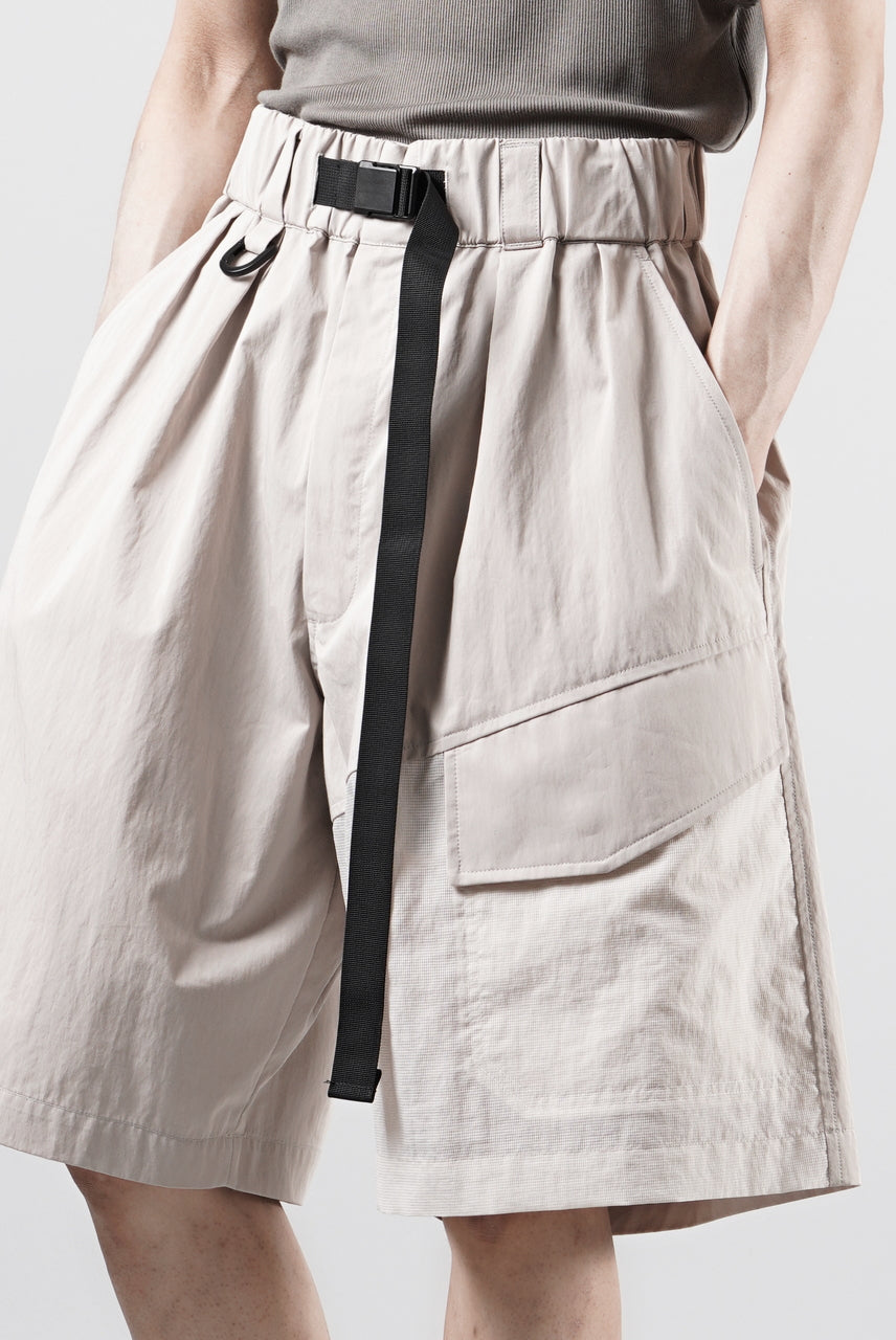 画像をギャラリービューアに読み込む, Y-3 Yohji Yamamoto UT WIDE LEG SHORTS (LIGHT BROWN)