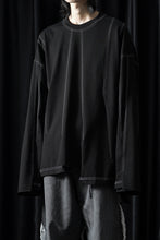 Load image into Gallery viewer, MASTERMIND WORLD  RECONSTRUCTED LS TOP (BLACK)