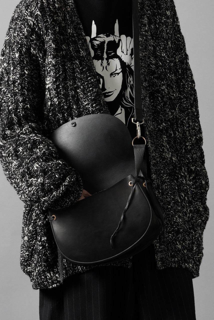 ierib x LOOM exclusive Medicine Bag / Saddle Leather (BLACK)