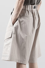 画像をギャラリービューアに読み込む, Y-3 Yohji Yamamoto UT WIDE LEG SHORTS (LIGHT BROWN)