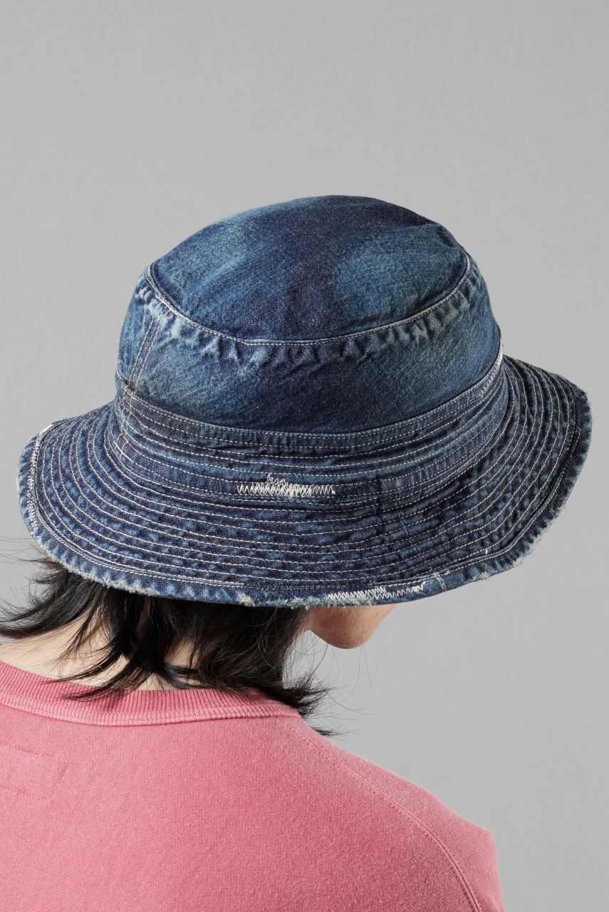 MADNESS NV. NEP DENIM BUCKET HAT (INDIGO)| マッドネス 通販 LOOM OSAKA
