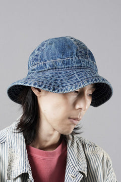 画像をギャラリービューアに読み込む, MADNESS VTG MINERS BUCKET HAT (INDIGO)