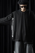 Load image into Gallery viewer, MASTERMIND WORLD  RECONSTRUCTED LS TOP (BLACK)
