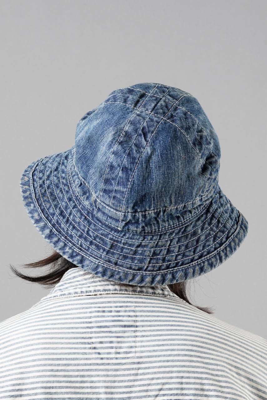 画像をギャラリービューアに読み込む, MADNESS VTG MINERS BUCKET HAT (INDIGO)
