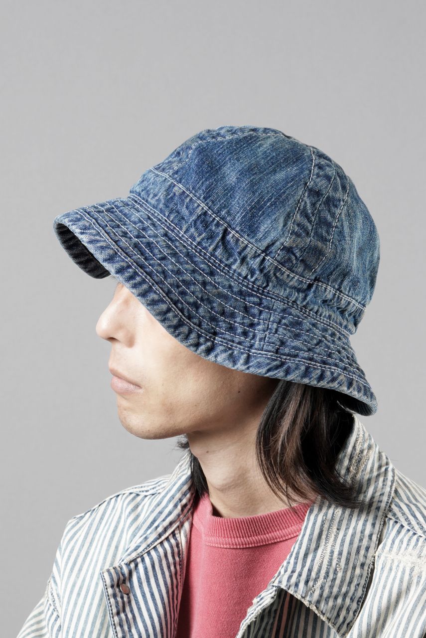 画像をギャラリービューアに読み込む, MADNESS VTG MINERS BUCKET HAT (INDIGO)
