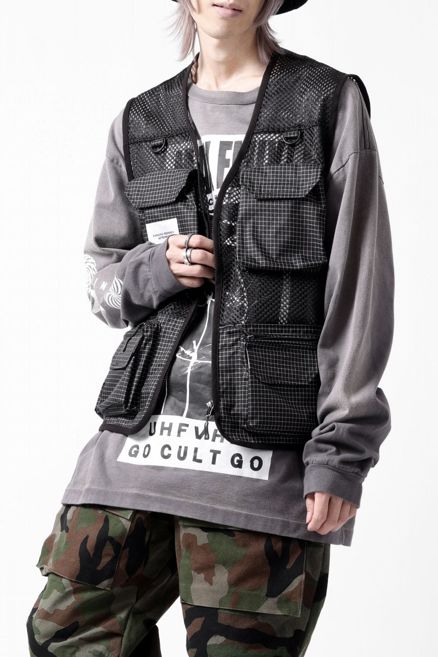 画像をギャラリービューアに読み込む, FINDERS KEEPERS AFTERMATH FK-UTILITY VEST / Dyneema (BLACK)