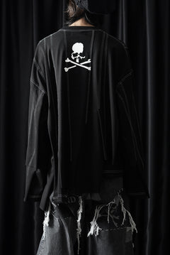 Load image into Gallery viewer, MASTERMIND WORLD  RECONSTRUCTED LS TOP (BLACK)