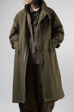 Load image into Gallery viewer, Y's for men MODS COAT / NYLON TASLAN with THINSULATE (KHAKI)