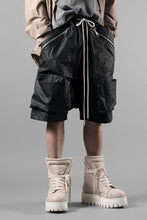 画像をギャラリービューアに読み込む, A.F ARTEFACT COATING CARGO SHORTS (BLACK)