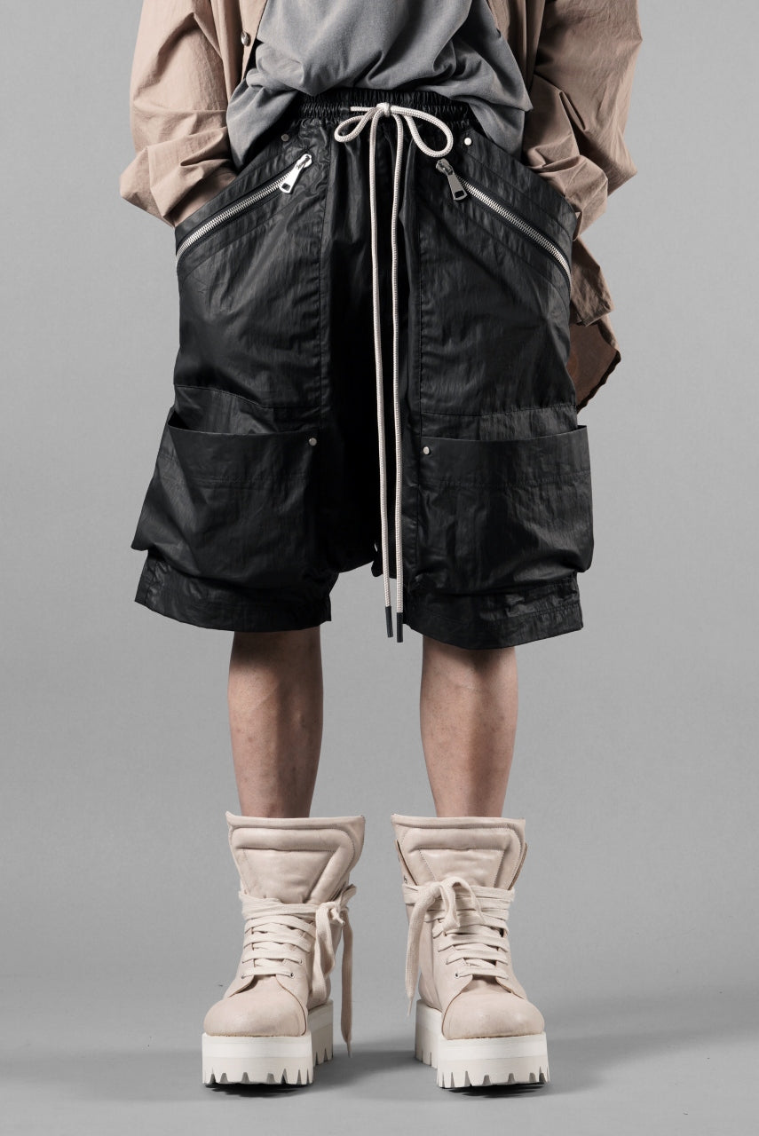 画像をギャラリービューアに読み込む, A.F ARTEFACT COATING CARGO SHORTS (BLACK)
