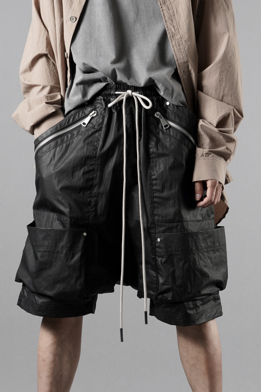 画像をギャラリービューアに読み込む, A.F ARTEFACT COATING CARGO SHORTS (BLACK)