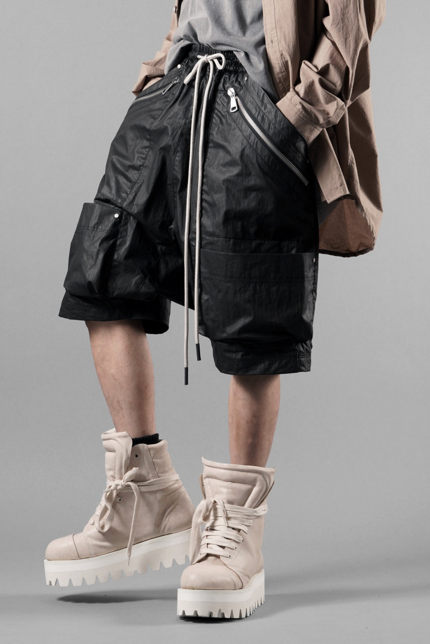 画像をギャラリービューアに読み込む, A.F ARTEFACT COATING CARGO SHORTS (BLACK)