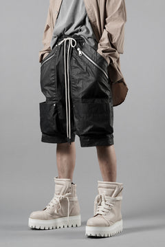 画像をギャラリービューアに読み込む, A.F ARTEFACT COATING CARGO SHORTS (BLACK)
