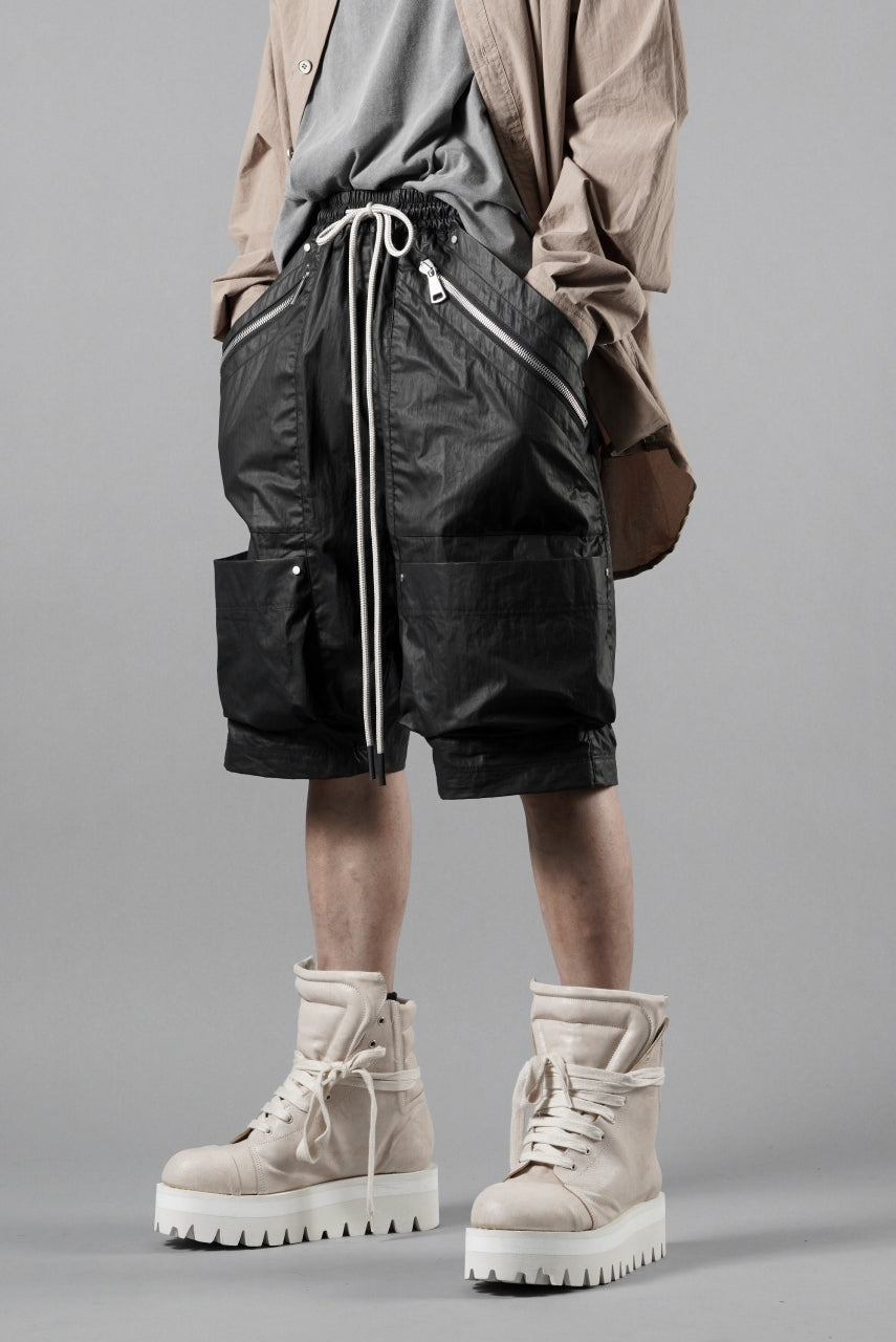 画像をギャラリービューアに読み込む, A.F ARTEFACT COATING CARGO SHORTS (BLACK)