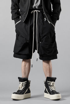 画像をギャラリービューアに読み込む, A.F ARTEFACT CARGO SHORTS / TECH SMOOTH (BLACK)