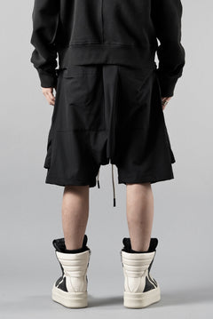 画像をギャラリービューアに読み込む, A.F ARTEFACT CARGO SHORTS / TECH SMOOTH (BLACK)