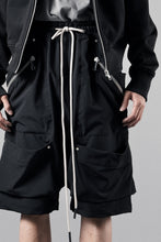 画像をギャラリービューアに読み込む, A.F ARTEFACT CARGO SHORTS / TECH SMOOTH (BLACK)