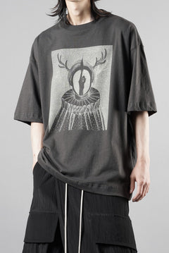 画像をギャラリービューアに読み込む, F/CE. MY QUEEN TEE  BY M.ENOMOTO (CHARCOAL)