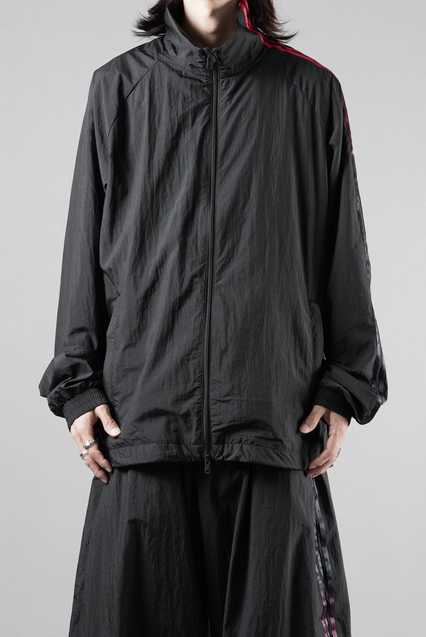 画像をギャラリービューアに読み込む, Y-3 Yohji Yamamoto M GRADIENT 3 STRIPES NYLON TRACK TOP (BLACK)