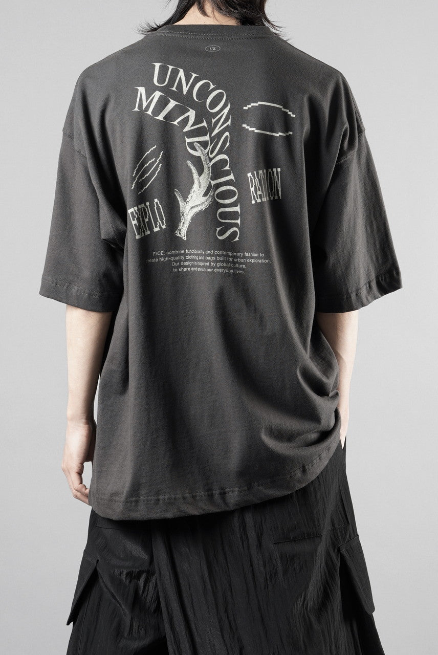 画像をギャラリービューアに読み込む, F/CE. MY QUEEN TEE  BY M.ENOMOTO (CHARCOAL)