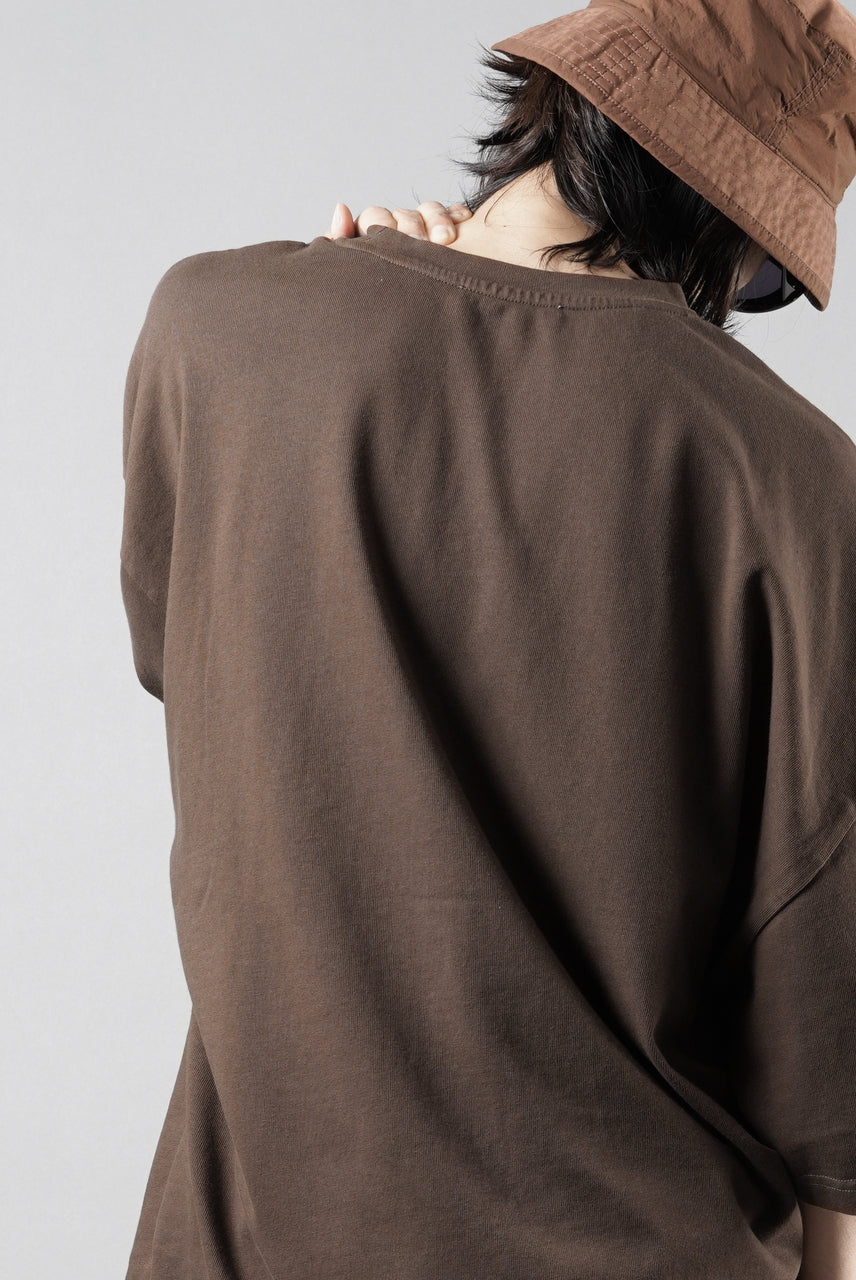 画像をギャラリービューアに読み込む, entire studios HEAVY BOXY TEE (BRUNETTE)
