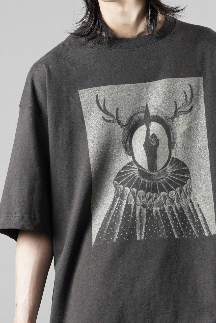 画像をギャラリービューアに読み込む, F/CE. MY QUEEN TEE  BY M.ENOMOTO (CHARCOAL)